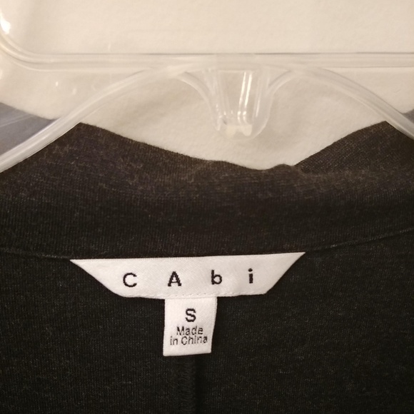 CAbi | #994 Lisbon Topper Coat Cardigan Charcoal - Picture 3 of 7